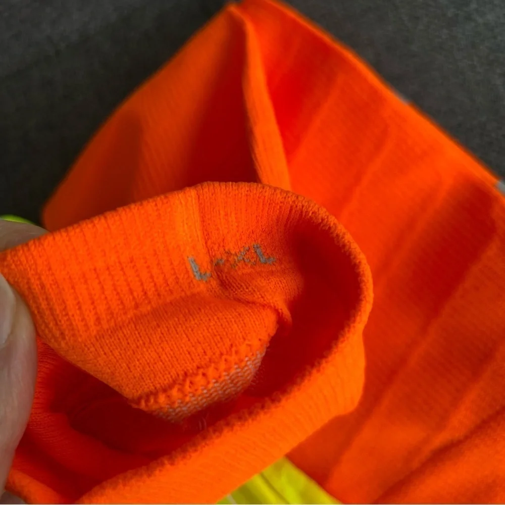 Sporty, Neon Compression Socks, 20-30mmHg compression (1 pair)